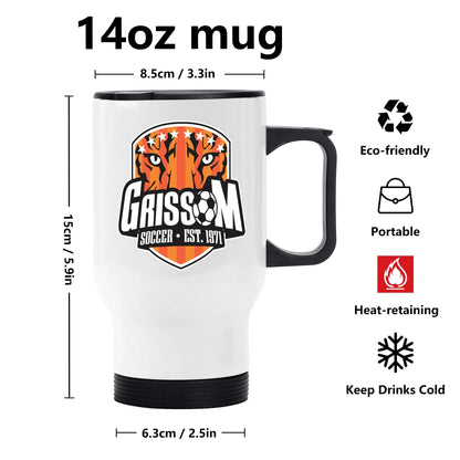 Grissom Soccer Logo Coffee Mug (14 oz)