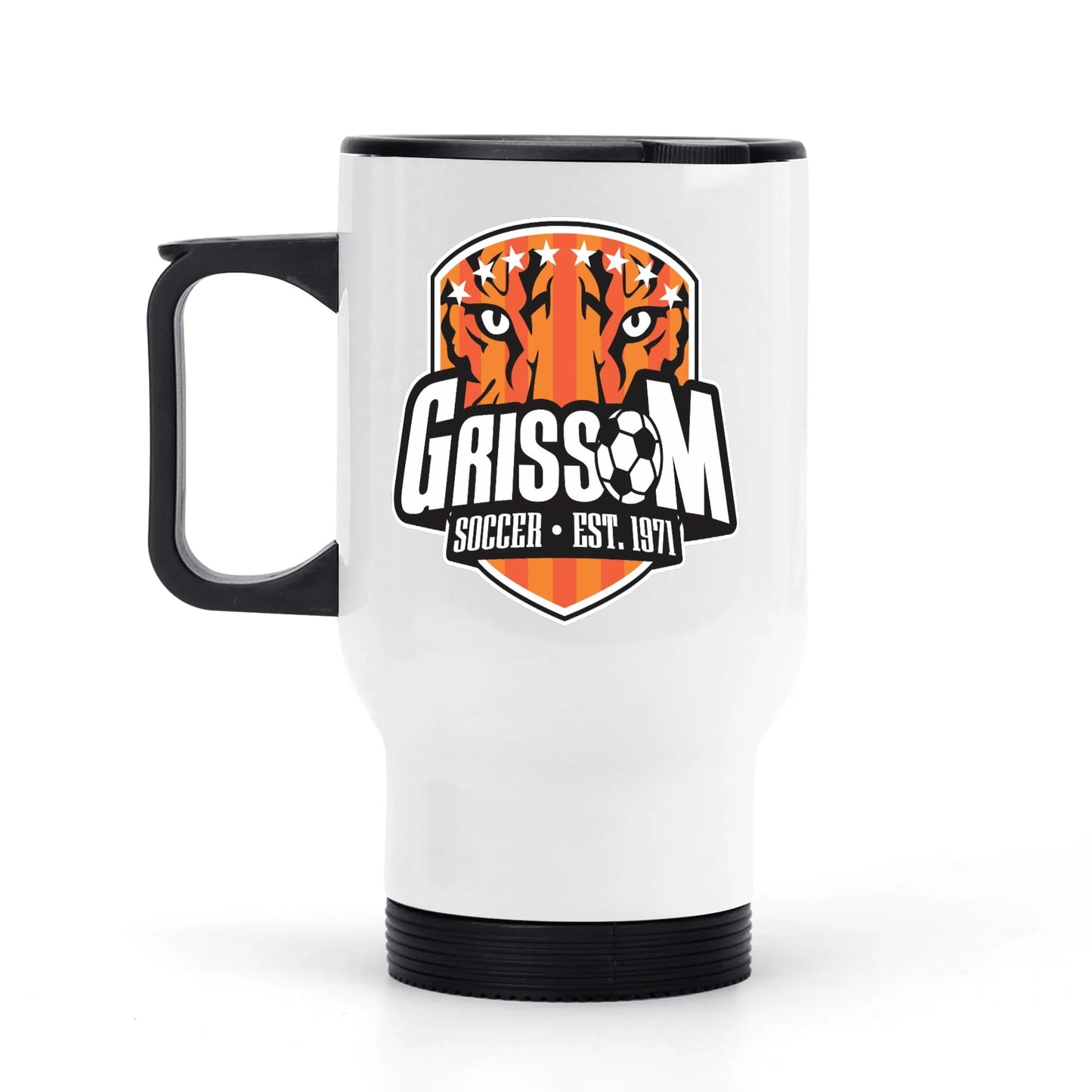 Grissom Soccer Logo Coffee Mug (14 oz)