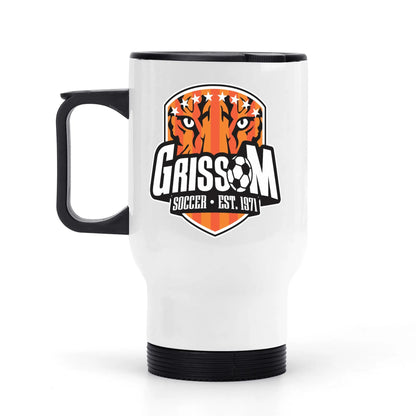 Grissom Soccer Logo Coffee Mug (14 oz)