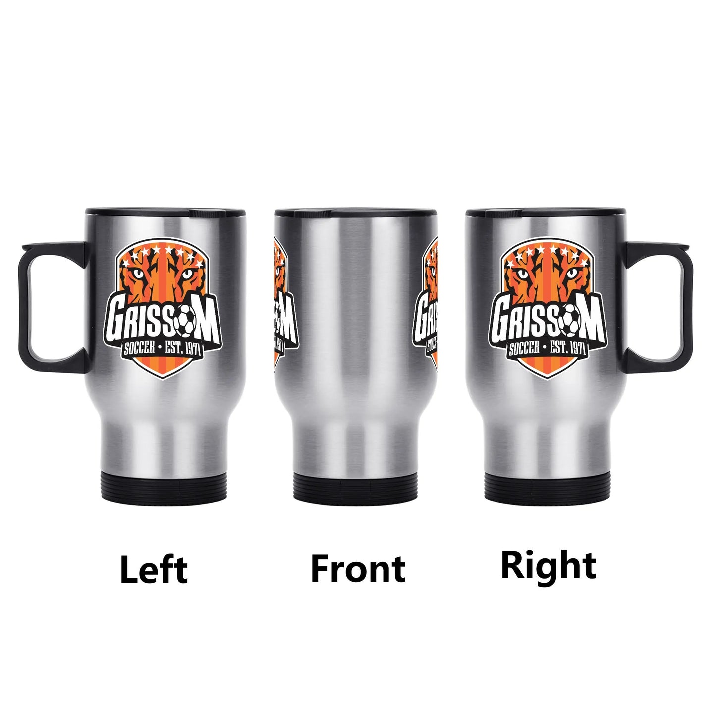 Grissom Soccer Logo Coffee Mug (14 oz)