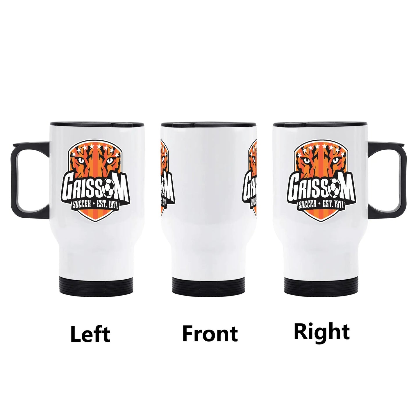 Grissom Soccer Logo Coffee Mug (14 oz)