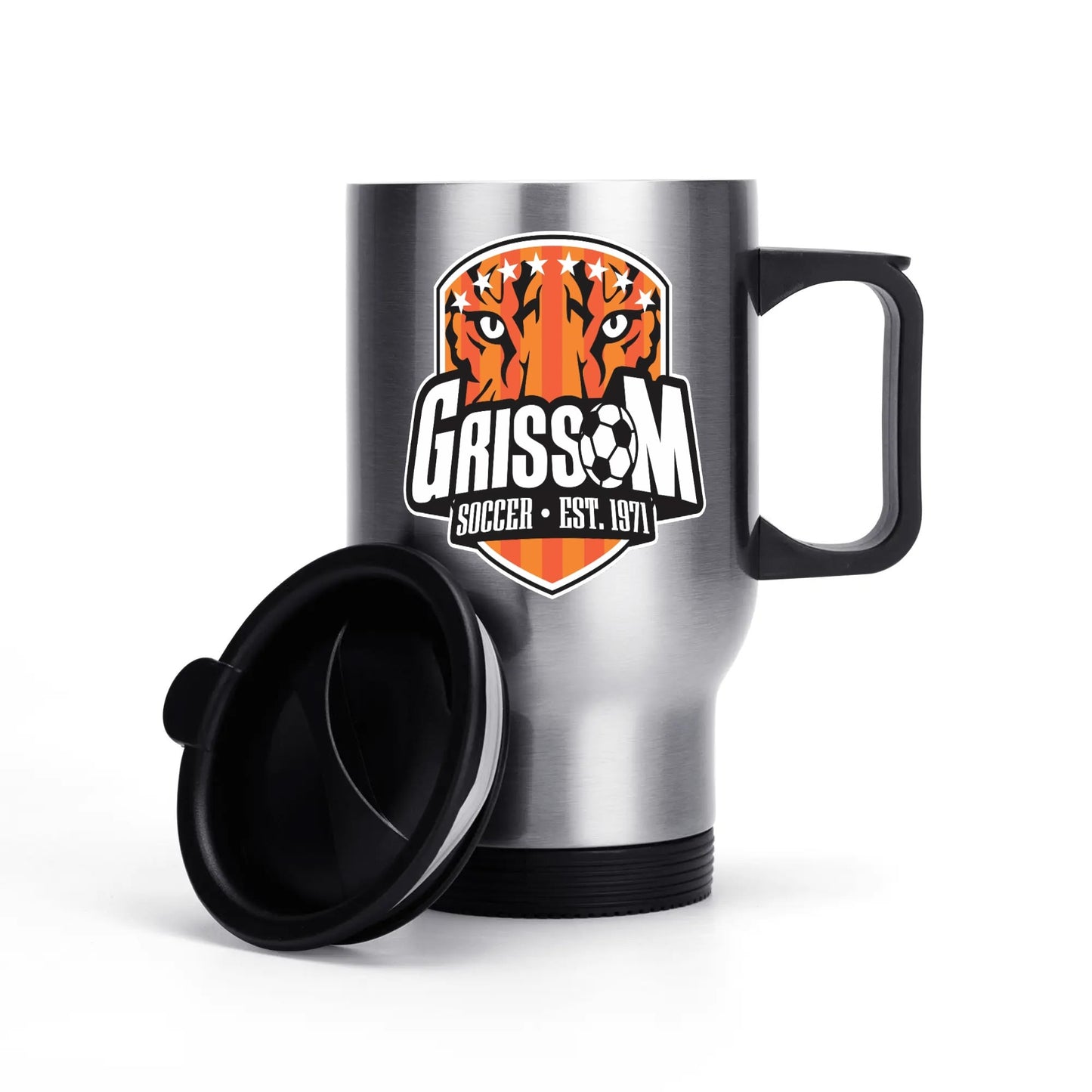 Grissom Soccer Logo Coffee Mug (14 oz)