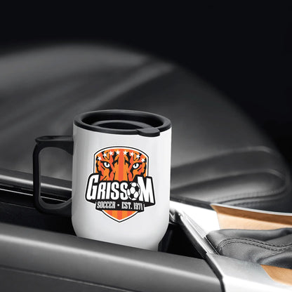 Grissom Soccer Logo Coffee Mug (14 oz)