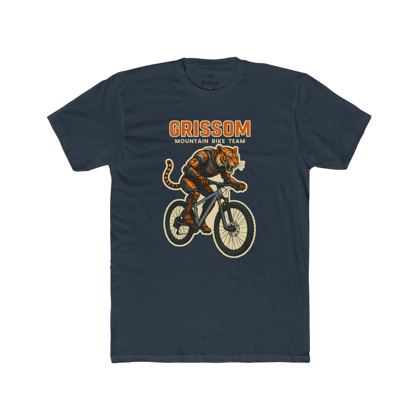 Mountain Bike Tigers Dark T-Shirt