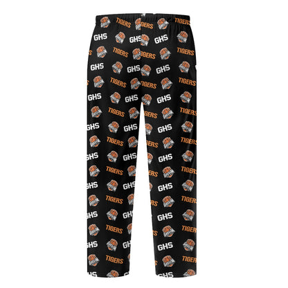 GHS Tigers Black Print Pajama Pants