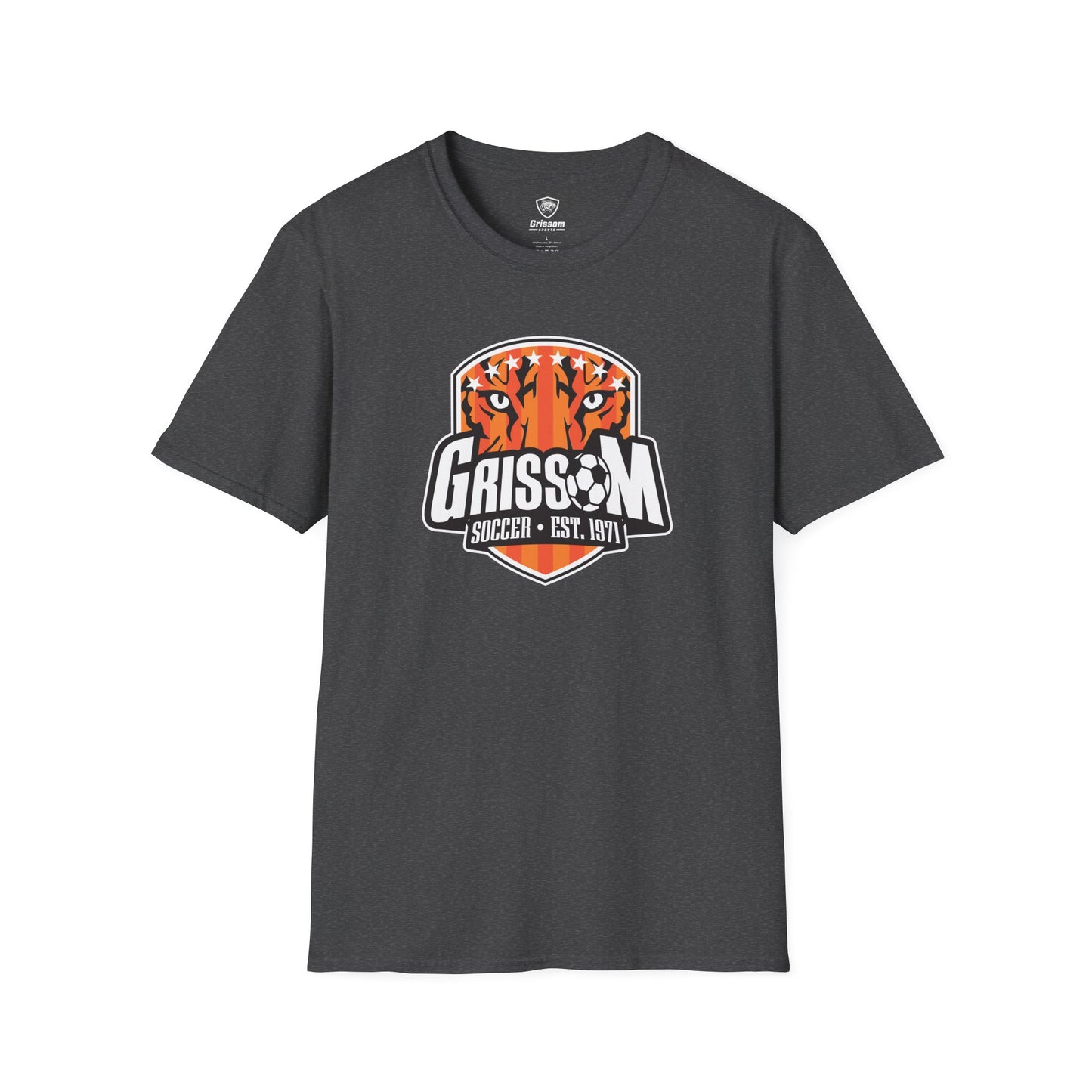 Grissom Tigers Men's Soccer Logo