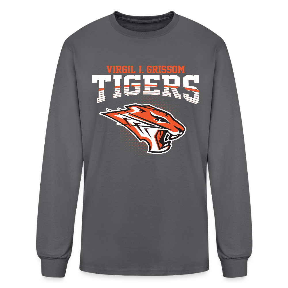 Tigers Logo (elastic cuffs) - charcoal