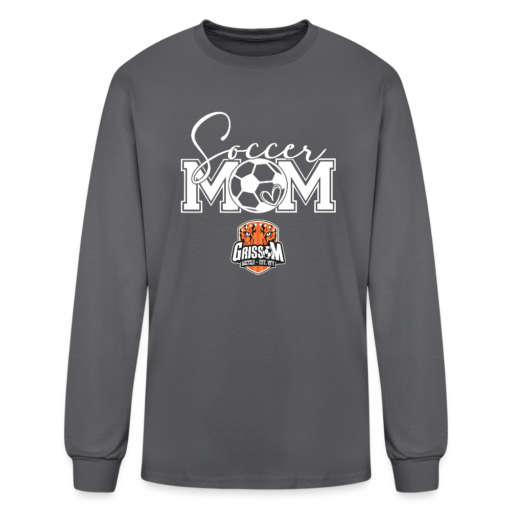 Soccer Mom (cuffs) - charcoal
