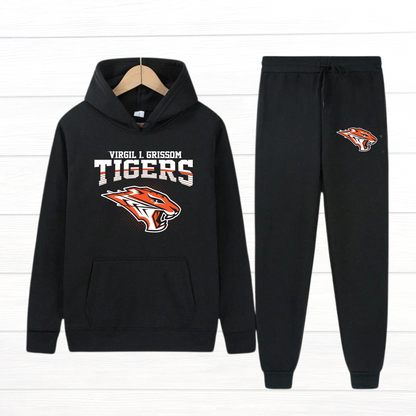 Grissom Tiger Logo 2pc Hoodie/Sweatpants