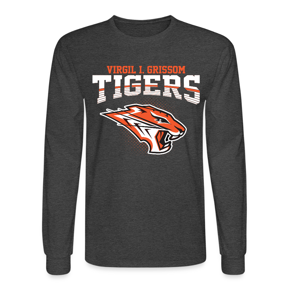 Tigers Logo (elastic cuffs) - heather black