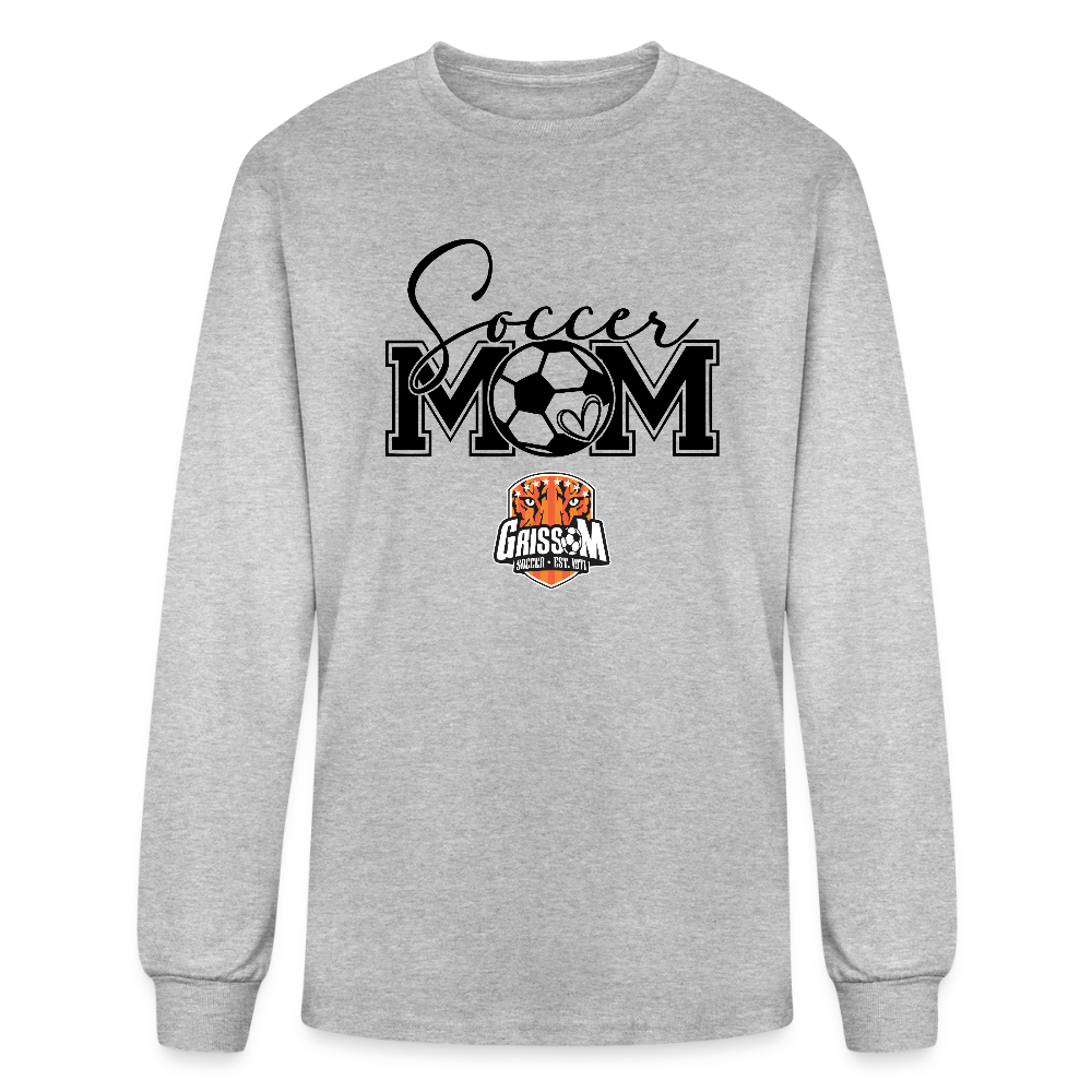 Soccer Mom (cuffs) - heather gray