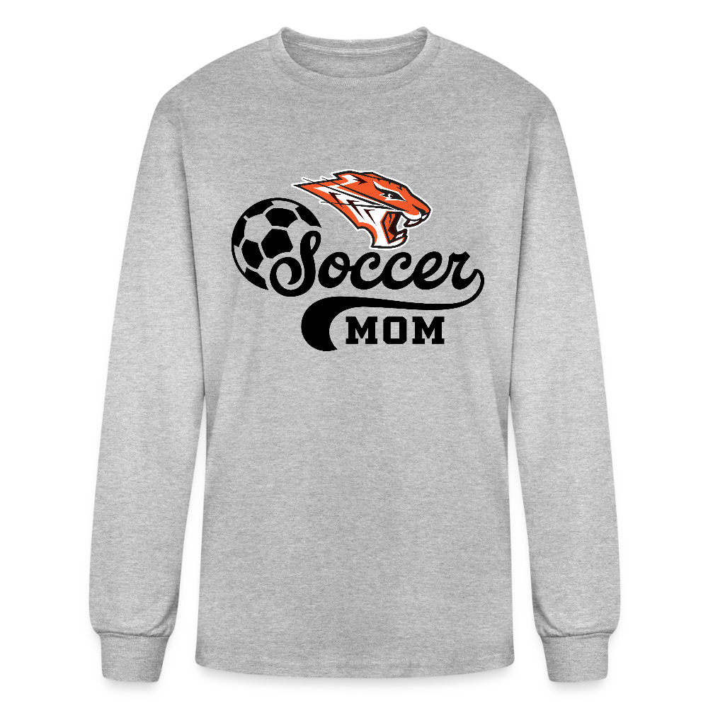 Tigers Custom Name or Number (cuffs) - heather gray