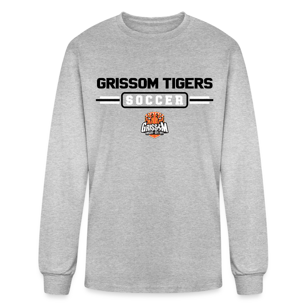 Grissom Soccer (cuffs) - heather gray