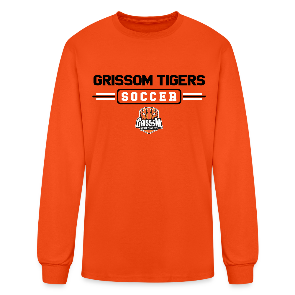 Grissom Soccer (cuffs) - orange