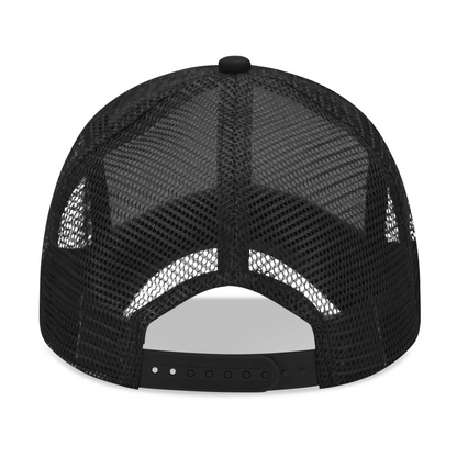 Grissom Tigers Logo Grid Mesh Baseball Cap