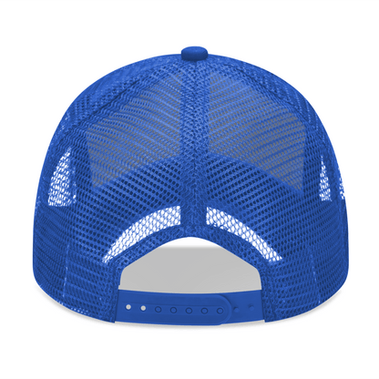 Grissom Tigers Logo Grid Mesh Baseball Cap