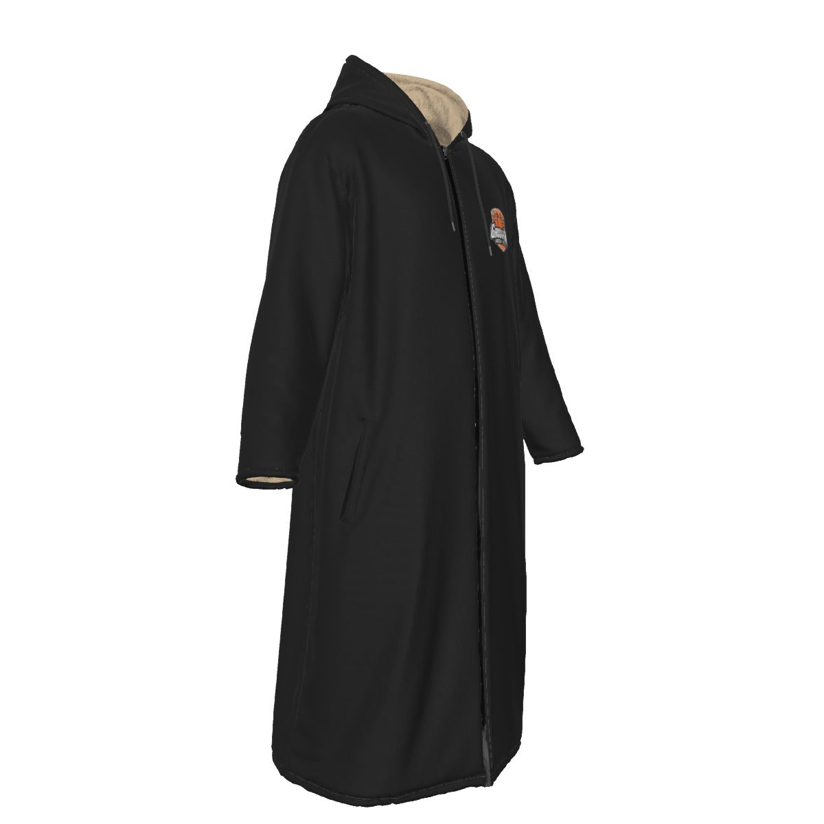 Soccer Logo Fleece Jacket (Black)