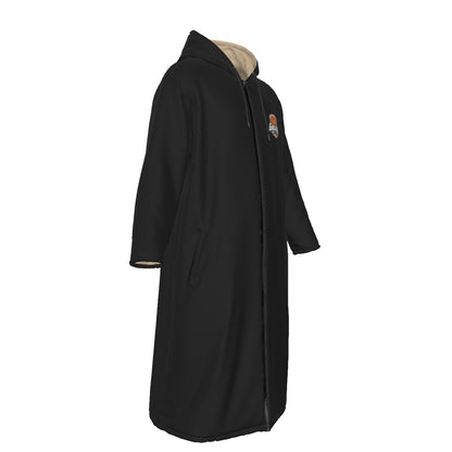 Soccer Logo Fleece Jacket (Black)