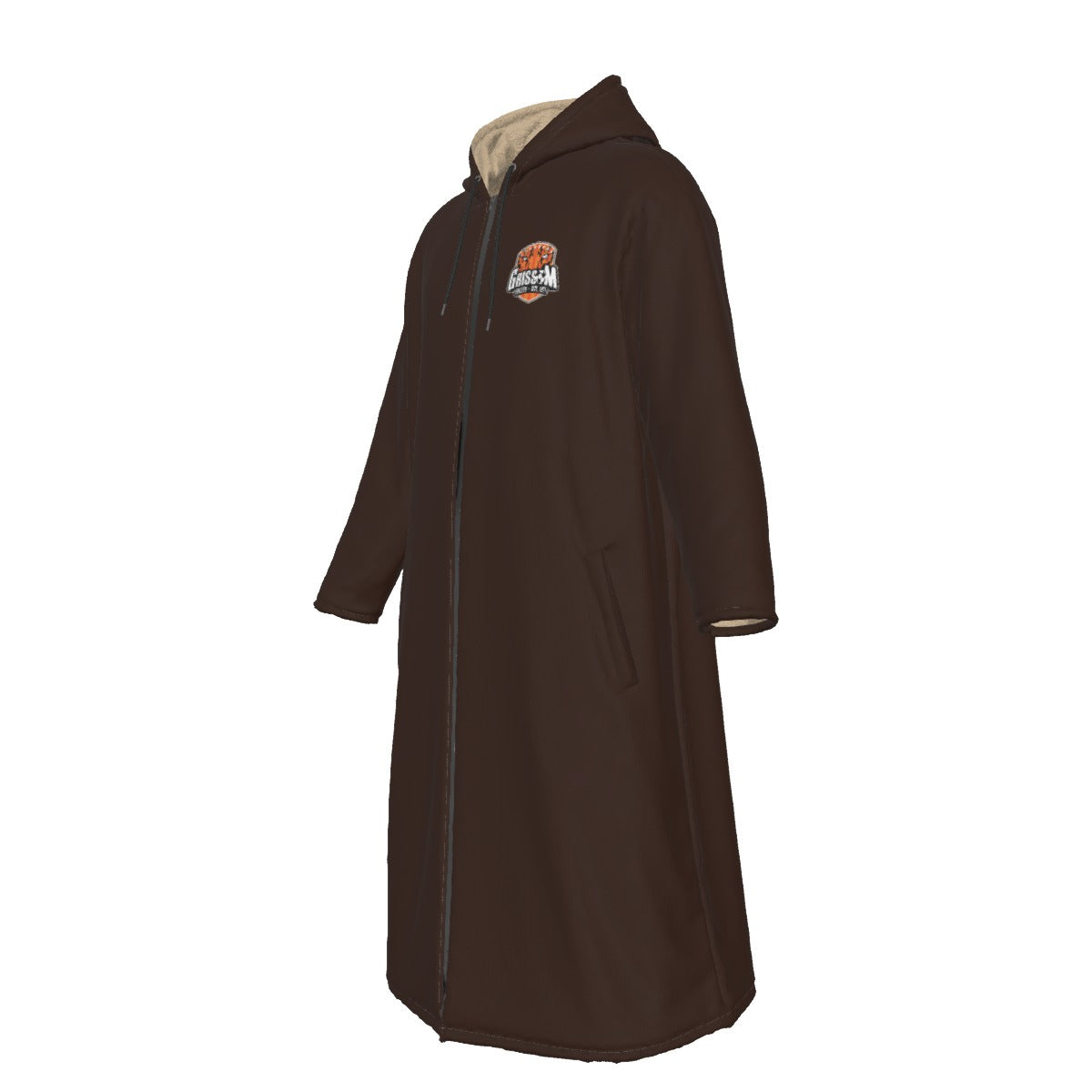 Soccer Logo Fleece Jacket (Brown)