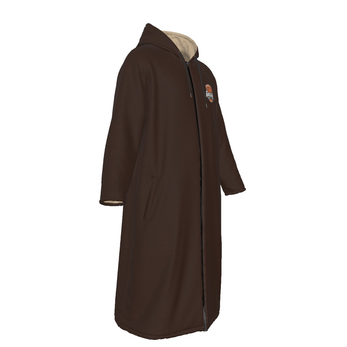 Soccer Logo Fleece Jacket (Brown)