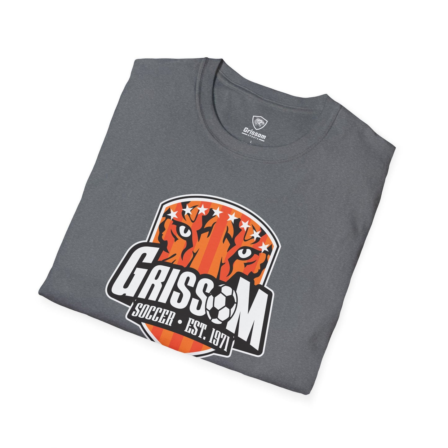 Grissom Tigers Men's Soccer Logo