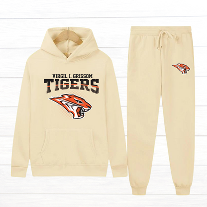 Grissom Tiger Logo 2pc Hoodie/Sweatpants