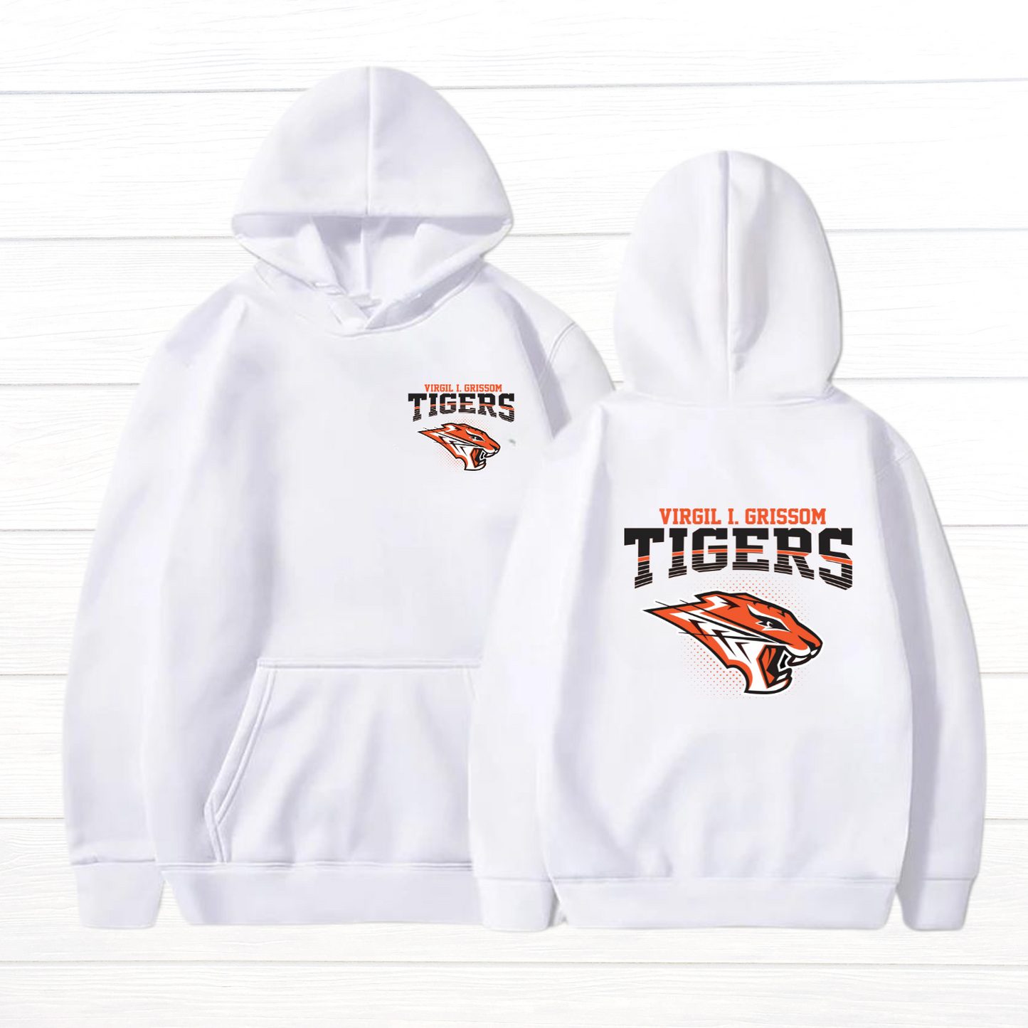 Front/Back - Grissom Tigers Logo