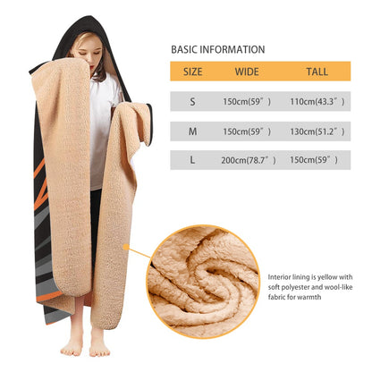 Grissom Soccer Hooded Blanket