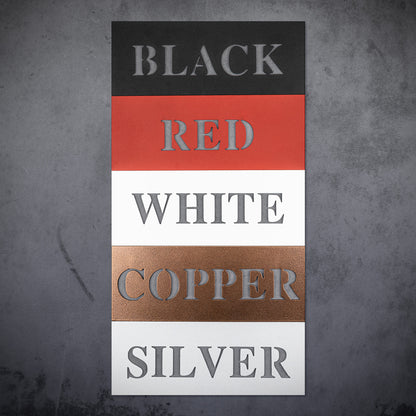 Custom Men's Soccer Metal Sign