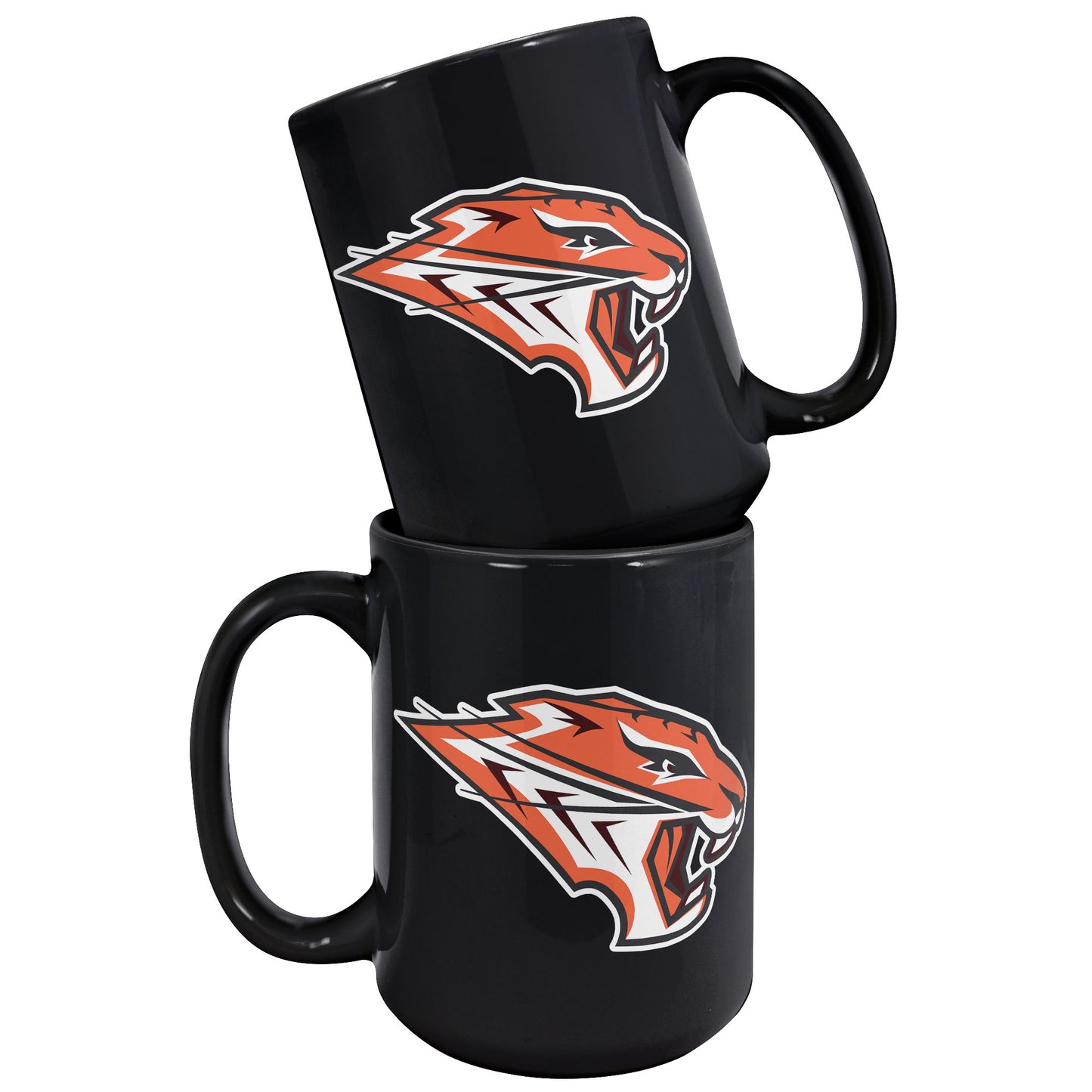 Grissom Tigers Logo 15oz Black Mug