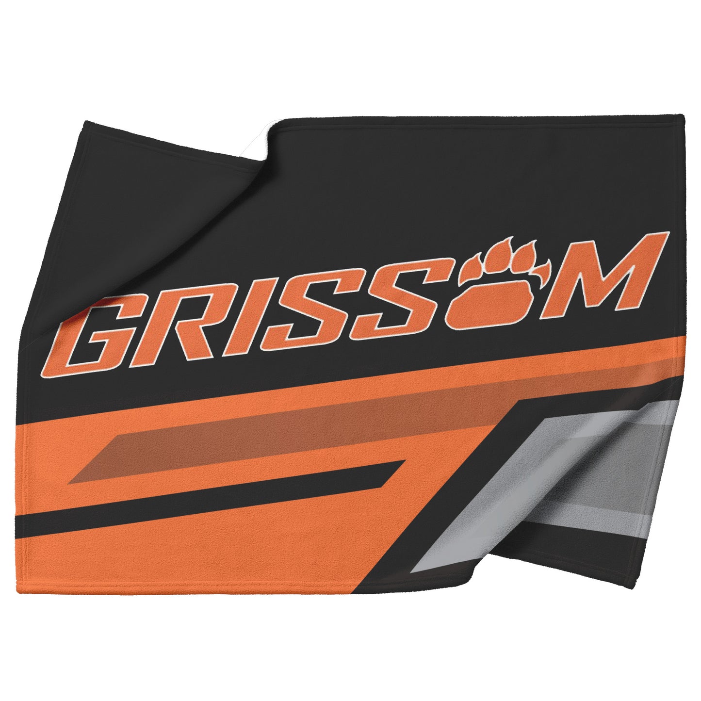Grissom Word Paw Velveteen Plush Blanket