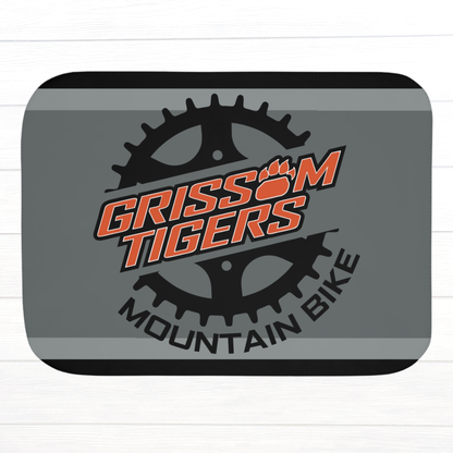 Grissom Mountain Bike Gray/Black Sherpa Blanket