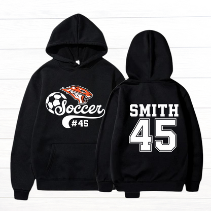 Large Front/Back - Tigers Custom Name/Number