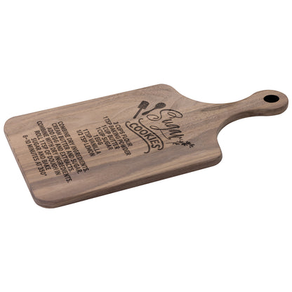 Sugar Cookie Recipe Cutting Board