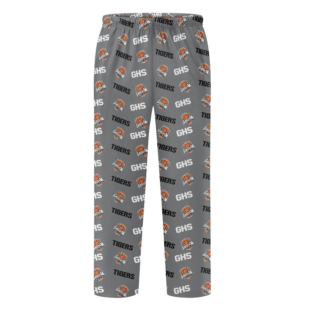 GHS Tigers Gray Print Pajama Pants