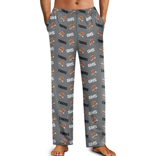 GHS Tigers Gray Print Pajama Pants