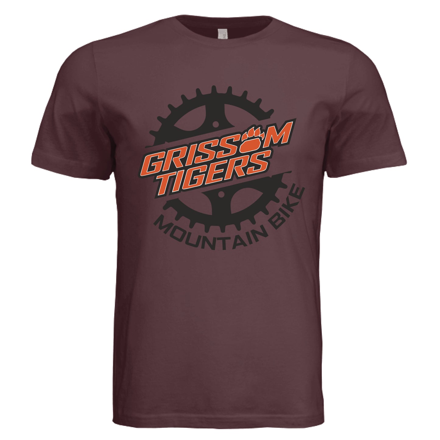 Solid Maroon Triblend - FRONT
